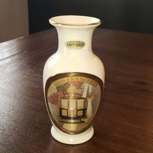 The Art of Chokin San Francisco Vase